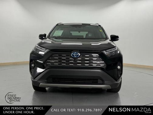 Midnight Black Metallic 2023 Toyota RAV4 Hybrid Limited