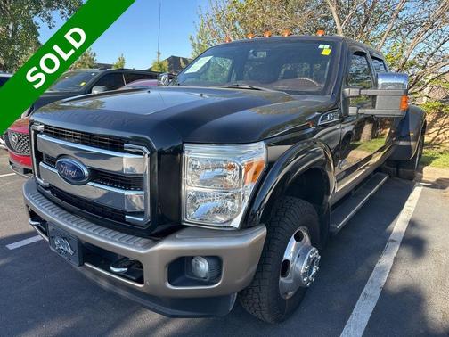 Tuxedo Black Metallic 2014 Ford F-350 King Ranch