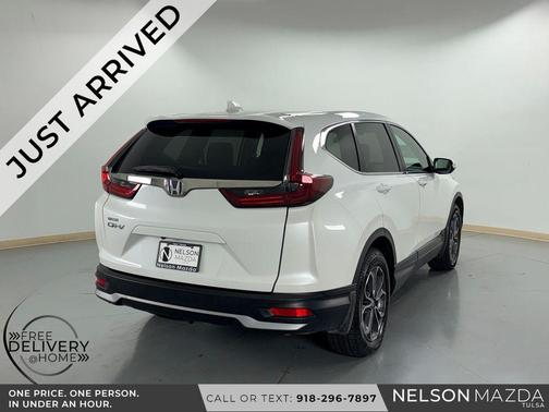 White 2021 Honda CR-V EX
