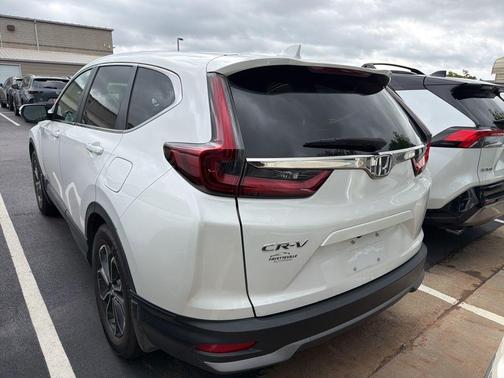 White 2021 Honda CR-V EX