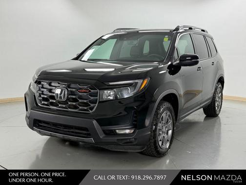 Black 2024 Honda Passport TrailSport