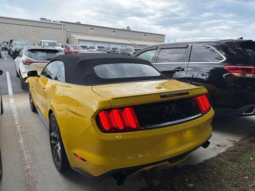 Yellow 2015 Ford Mustang GT Premium