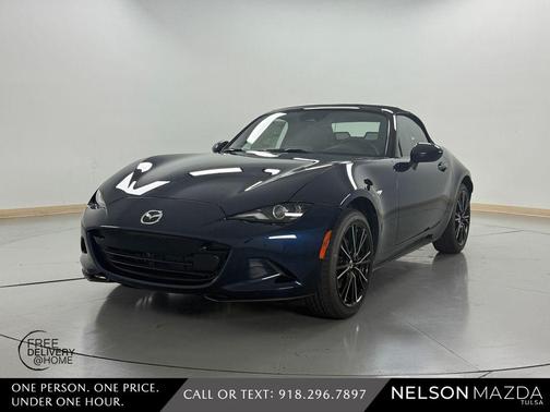 Deep Crystal Blue Mica 2026 Mazda MX-5 Miata Grand Touring