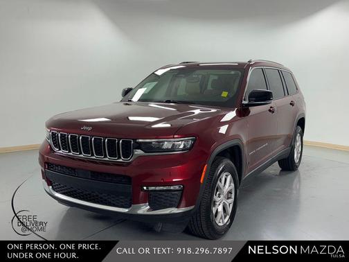 Velvet Red Pearlcoat 2021 Jeep Grand Cherokee L Limited
