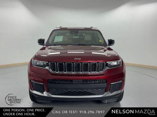 Velvet Red Pearlcoat 2021 Jeep Grand Cherokee L Limited