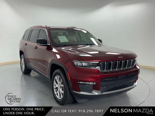 Velvet Red Pearlcoat 2021 Jeep Grand Cherokee L Limited