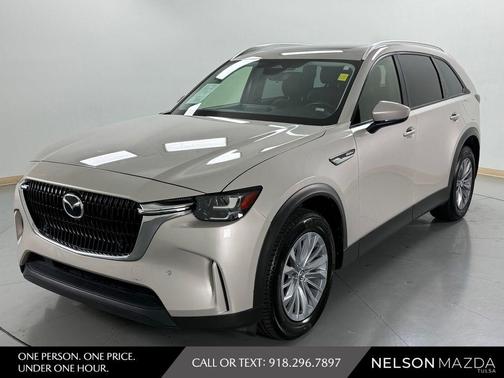 Platinum Quartz Metallic 2025 Mazda CX-90 Preferred
