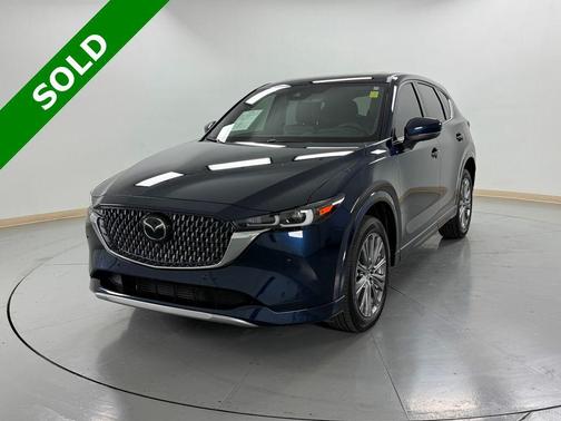 Deep Crystal Blue Mica 2025 Mazda CX-5 2.5 Turbo Signature