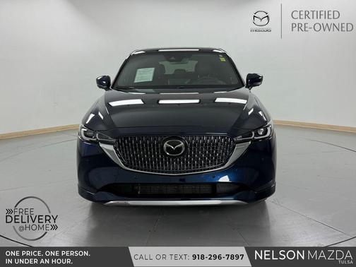 Deep Crystal Blue Mica 2025 Mazda CX-5 2.5 Turbo Signature