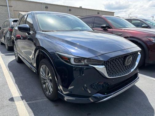 Deep Crystal Blue Mica 2025 Mazda CX-5 2.5 Turbo Signature