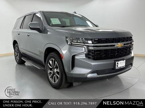Satin Steel Metallic 2021 Chevrolet Tahoe LS