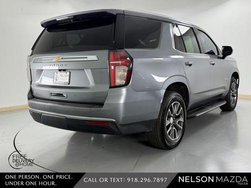 Satin Steel Metallic 2021 Chevrolet Tahoe LS