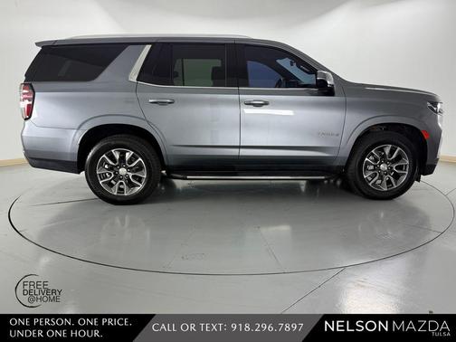 Satin Steel Metallic 2021 Chevrolet Tahoe LS