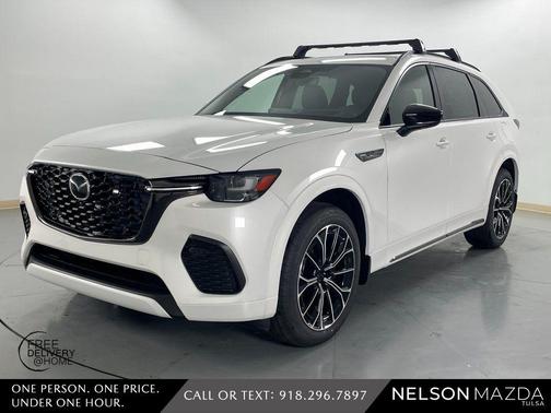 Rhodium White Premium 2026 Mazda CX-70 3.3 TURBO S PREMIUM