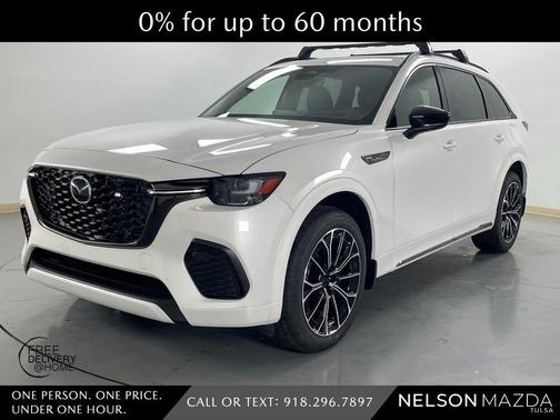 Rhodium White Premium 2026 Mazda CX-70 3.3 TURBO S PREMIUM