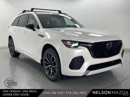 Rhodium White Premium 2026 Mazda CX-70 3.3 TURBO S PREMIUM