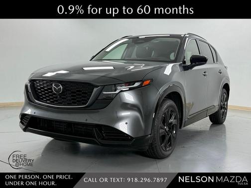 Machine Gray Metallic 2026 Mazda CX-5 Premium Plus