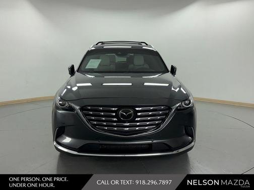 Machine Gray Metallic 2022 Mazda CX-9 Signature