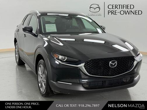 Jet Black Mica 2025 Mazda CX-30 2.5 S Preferred Package