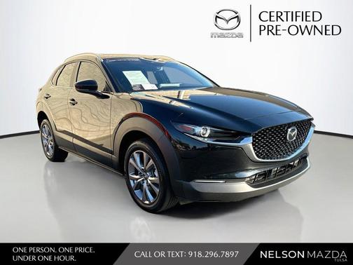Jet Black Mica 2024 Mazda CX-30 2.5 S Preferred Package