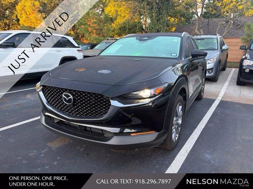 Jet Black Mica 2024 Mazda CX-30 2.5 S Preferred Package