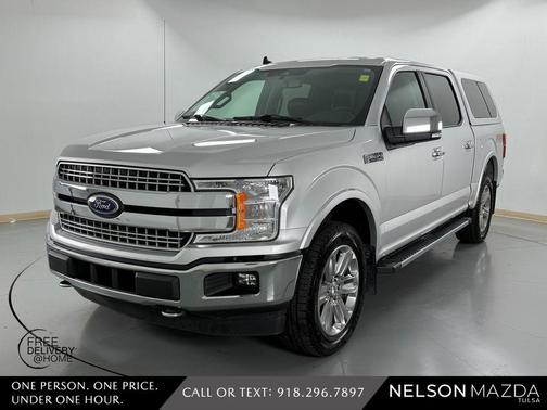 Ingot Silver 2019 Ford F-150 Lariat Truck