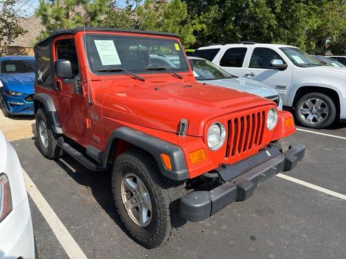Impact Orange 2005 Jeep Wrangler X