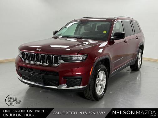 Velvet Red Pearlcoat 2023 Jeep Grand Cherokee L Laredo
