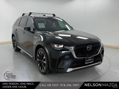 Jet Black Mica 2024 Mazda CX-90 Premium