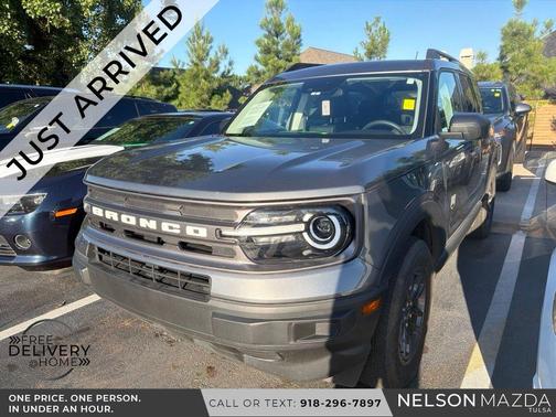 Gray Metallic 2024 Ford Bronco Sport Big Bend