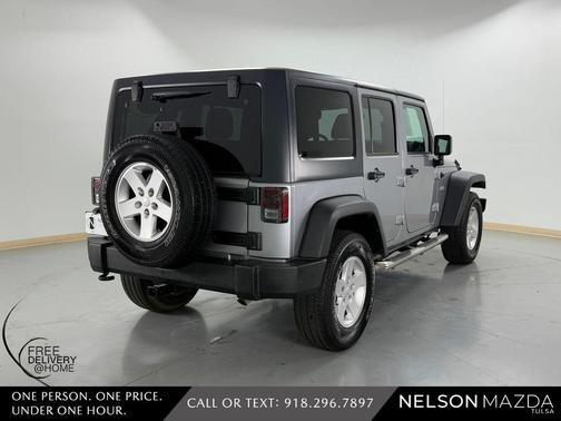 Billet Silver Metallic Clearcoat 2017 Jeep Wrangler Unlimited Sport