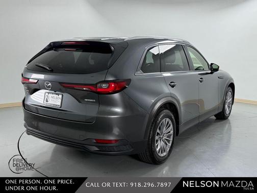 Machine Gray Metallic 2024 Mazda CX-90 3.3 Turbo Preferred Plus