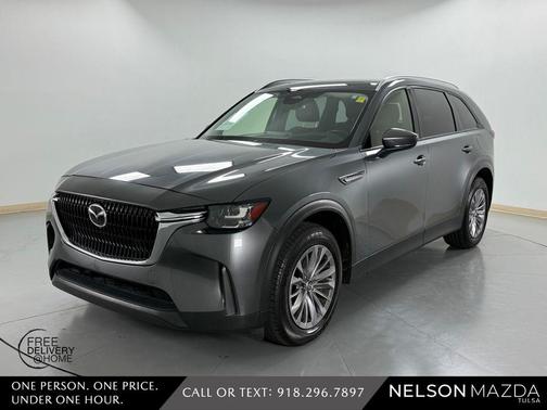 Machine Gray Metallic 2024 Mazda CX-90 3.3 Turbo Preferred Plus