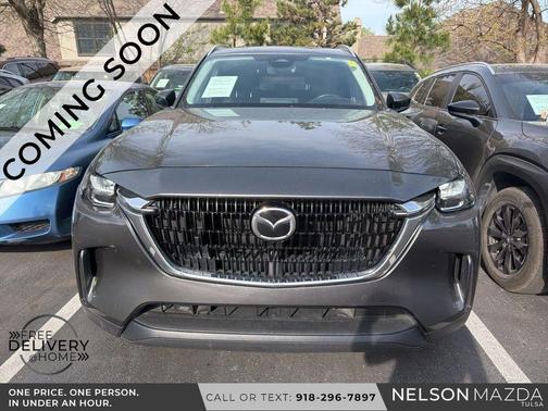 Machine Gray Metallic 2024 Mazda CX-90 3.3 Turbo Preferred Plus