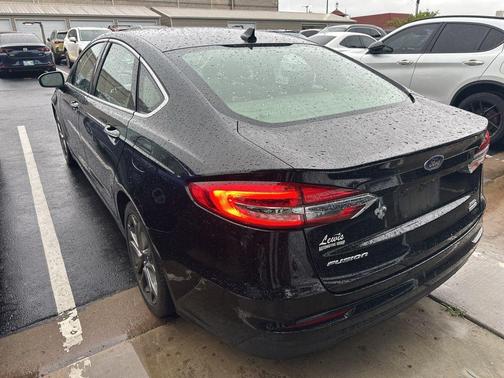 Black 2019 Ford Fusion SEL
