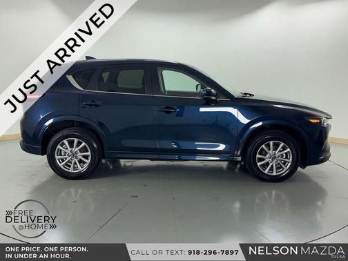 Deep Crystal Blue Mica 2025 Mazda CX-5 2.5 S Preferred Package