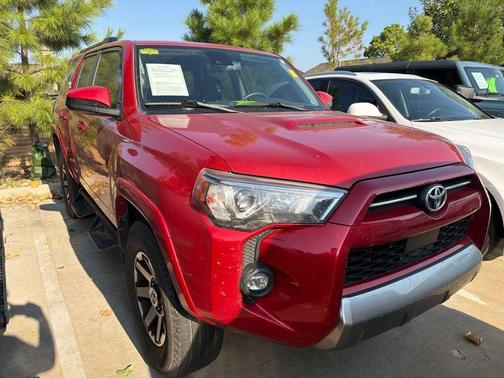 Barcelona Red Metallic 2021 Toyota 4Runner TRD Off Road