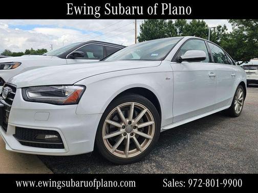 Glacier White 2016 Audi A4 2.0T Premium