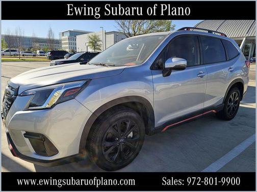 Ice Silver Metallic 2024 Subaru Forester Sport
