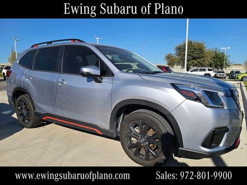 Ice Silver Metallic 2024 Subaru Forester Sport