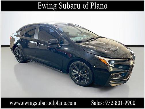 Midnight Black Metallic 2023 Toyota Corolla SE