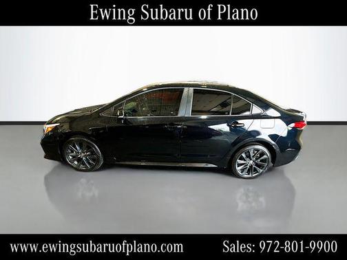 Midnight Black Metallic 2023 Toyota Corolla SE