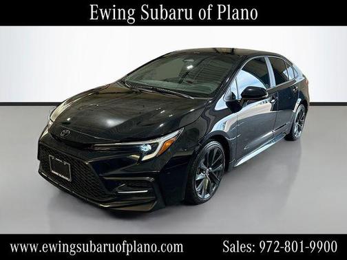 Midnight Black Metallic 2023 Toyota Corolla SE