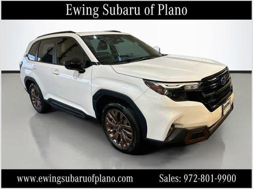 Crystal White Pearl 2026 Subaru Forester Sport