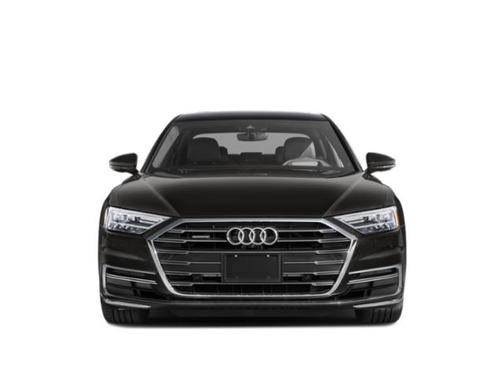 Glacier White Metallic 2021 Audi A8 L 60