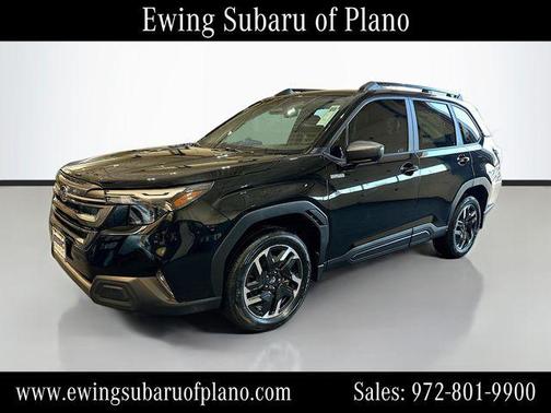 Crystal Black Silica 2026 Subaru Forester Hybrid Premium