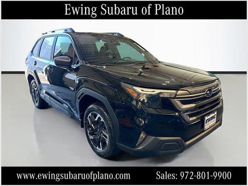 Crystal Black Silica 2026 Subaru Forester Hybrid Premium