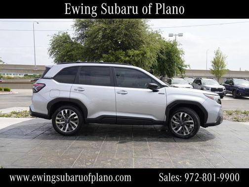 Ice Silver Metallic 2026 Subaru Forester Hybrid Touring