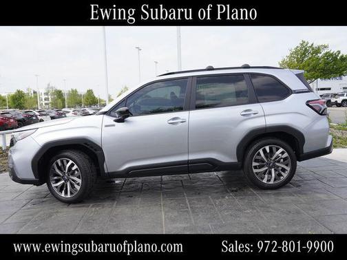 Ice Silver Metallic 2026 Subaru Forester Hybrid Touring