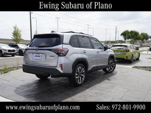 Ice Silver Metallic 2026 Subaru Forester Hybrid Touring